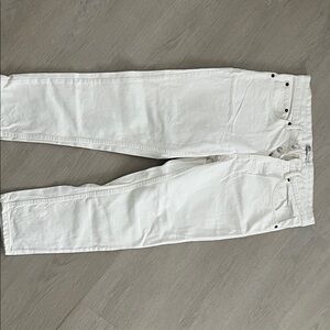 Zara Cream Denim Pants